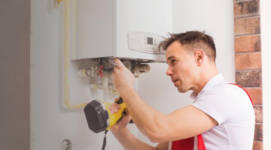 Professional water heater repair in Chamisal, NM